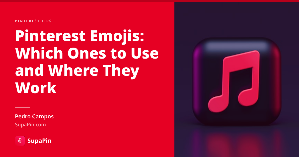 Pinterest Emojis: Which Ones to Use and Where They Actually Work